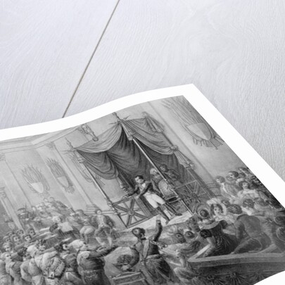 Formation of the Confederation of the Rhine, 1806 by Charles Etienne Pierre Motte