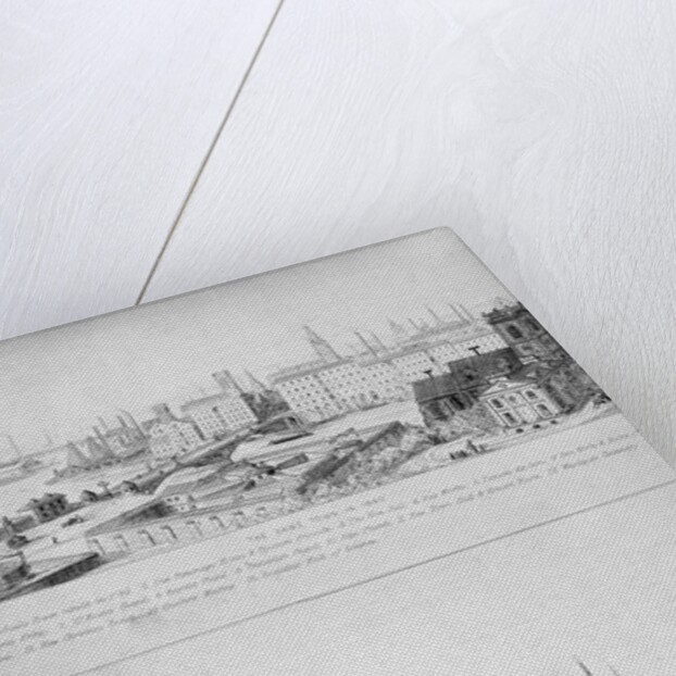 Catholic town in 1440 and the same town in 1840 by Augustus Welby Pugin