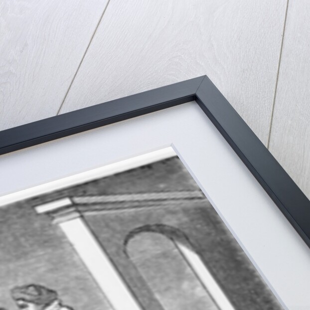 Kublai Khan gives a golden tablet ensuring safe passage to Niccolo and Maffeo Polo by Anonymous