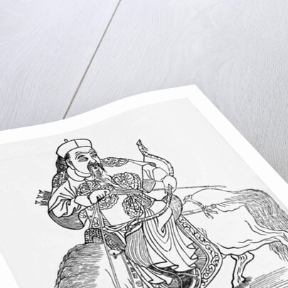 Mongol archer on horseback by Anonymous