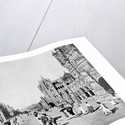 Municipal Offices and Victoria Terminus Bombay, c.1910 by Anonymous