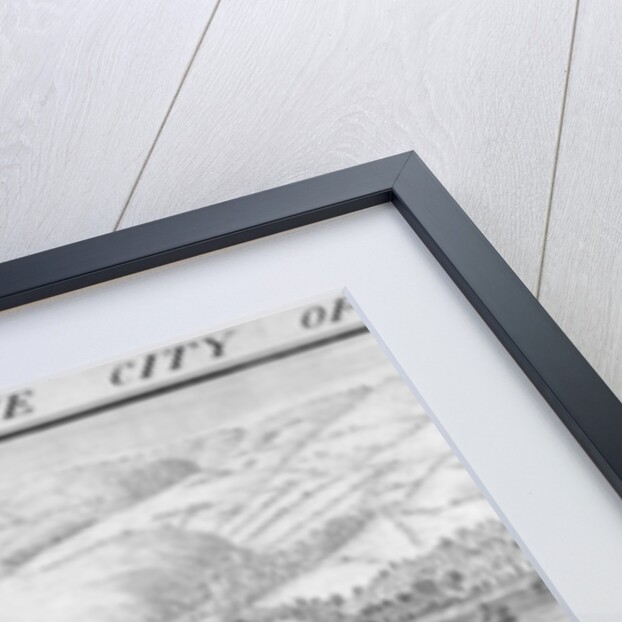 The South East Prospect of the City of Bath, 1734 by Nathaniel and Samuel (1696-1779) Buck