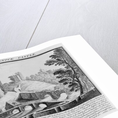 The South-East View of Brecknock Castle, 1741 by Nathaniel and Samuel (1696-1779) Buck