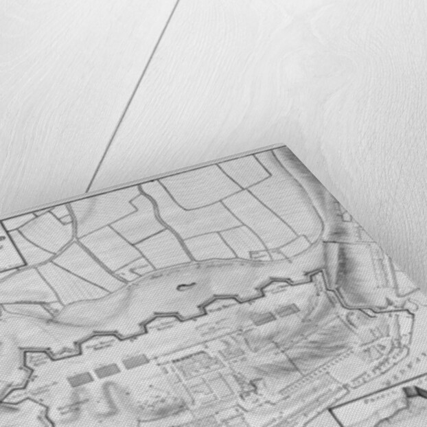 Plan of the Entrenchment of His Majesty's Dock Yard and Ordnance Wharf at Chatham, 1756 by English School