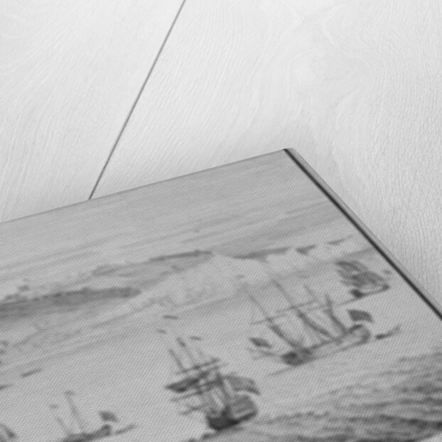 The South Prospect of Dover in the County of Kent, 1739 by Nathaniel and Samuel Buck