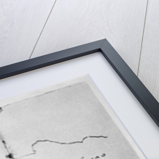 Sketch of the coast of Espanola, drawn by Columbus on the first voyage by Christopher (attr.to) Columbus