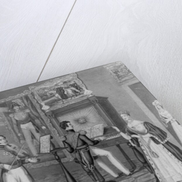 The Wonder of Windsor: The Artist, Poet, Fiddler, Here We See, And all is Tweedle-dum and Tweedle-dee, c.1841 by Charles Hunt