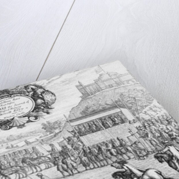 The Last Horse Race run before Charles the Second of Blessed Memory by Dorsett Ferry, near Windsor Castle, August 24th 1684, 1687 by Francis Barlow