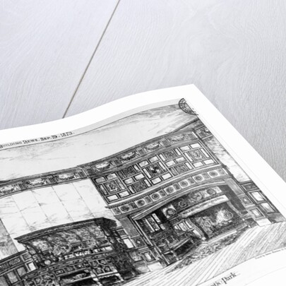 The Dining Room at the Poplars, Avenue Road, Regents Park by English School