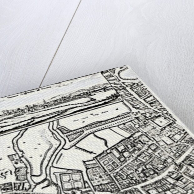 Loggan's map of Oxford, Eastern Sheet by David Loggan