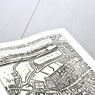 Loggan's map of Oxford, Eastern Sheet by David Loggan