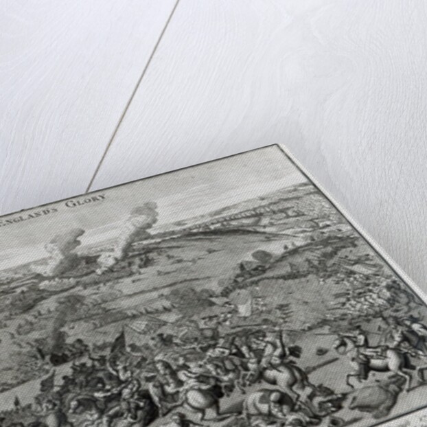 A View and Representation of the Battle of Hochsted, 13th August 1704 by English School