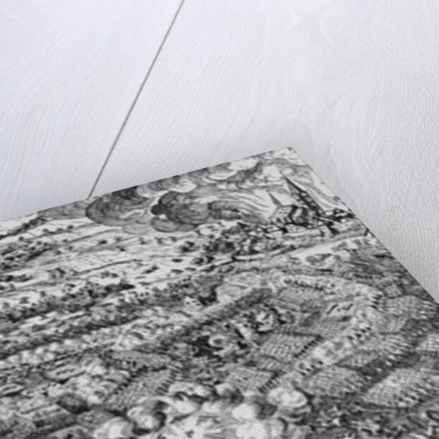 The Swedish victory at the Battle of Lutzen, 1632 by Swedish School