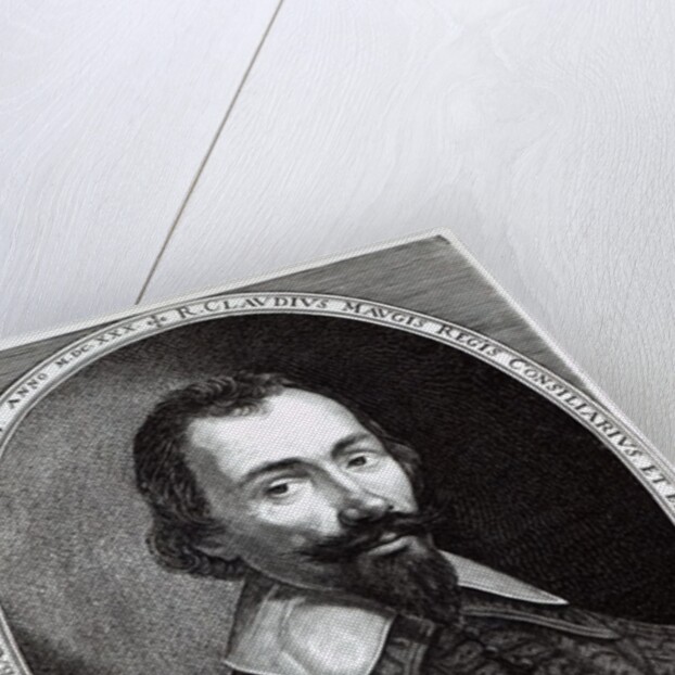 A portrait of Claude Maugis, advisor to Marie de Medici by Philippe de Champaigne