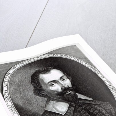 A portrait of Claude Maugis, advisor to Marie de Medici by Philippe de Champaigne