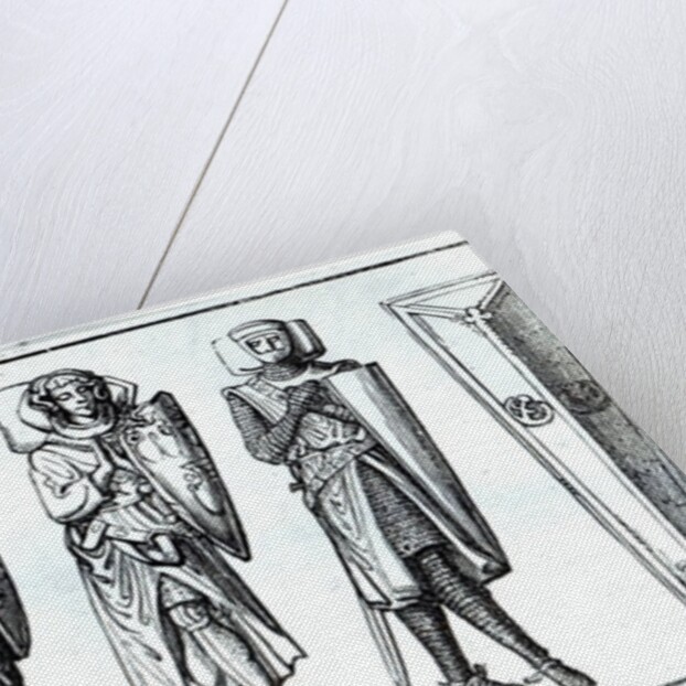 Effigies of Knights Templars by School English