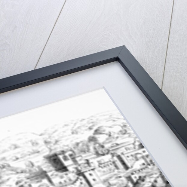 Map of the Island of Rhodes, reproduced in 'Le Chevalerie et les Croisades' by Paul Lacroix, 1886 by Erhard Reuwich