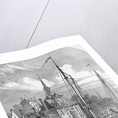 Port of Rotterdam, Holland by English School