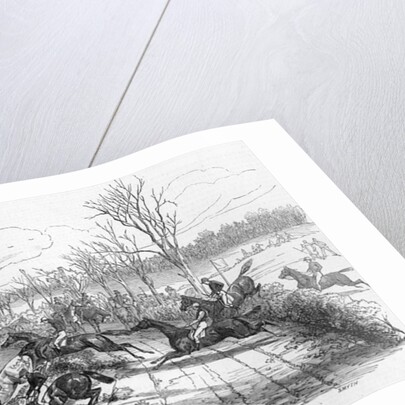 The Newport Pagnel Steeple Chase by John Frederick Herring Snr