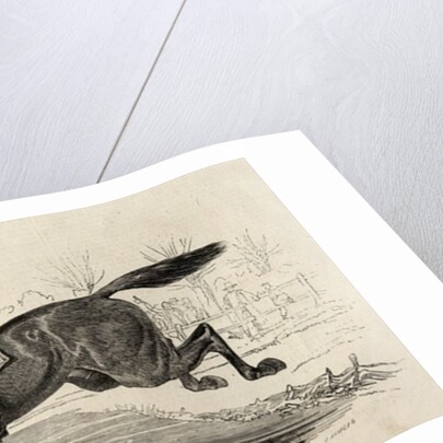 The Harrow Steeple Chase: The Last Brook by English School