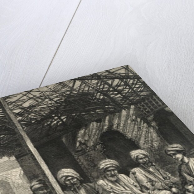 A Turkish Coffee-house by English School