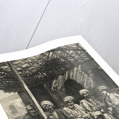 A Turkish Coffee-house by English School