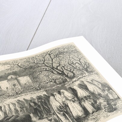 Marabout and Procession: Tlemcen by Edouard Riou