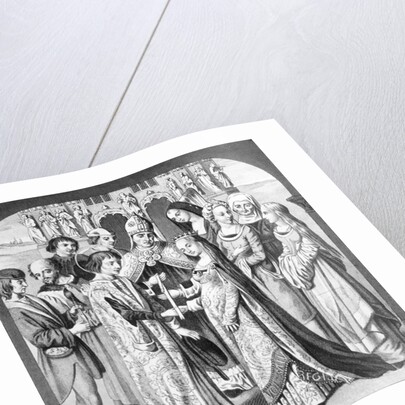 The Marriage of Henry VI and Margaret of Anjou by English School