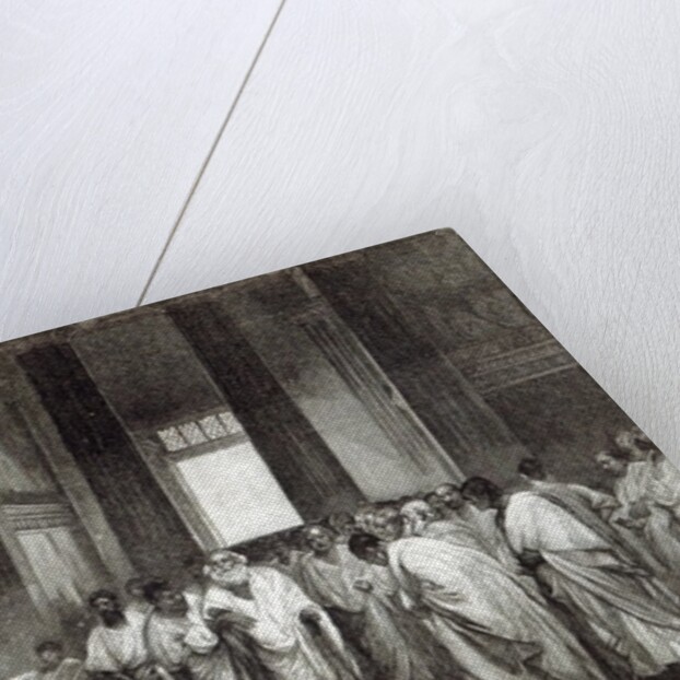 Appius Claudius persuading the Senate to reject Pyrrhus' offer of Peace by Cesare Maccari