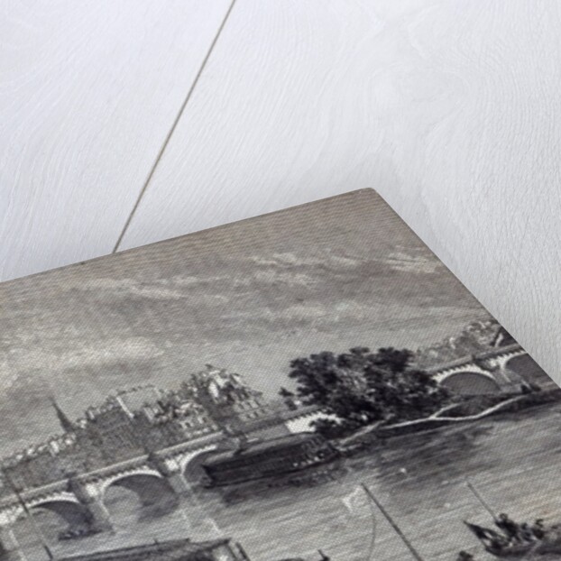 Modern Paris: The Pont Neuf, 1845 by English School