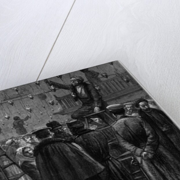 The Giaour in the Mosque of Sultan Selim II., Adrianople: 'Illuminating by Command' by English School