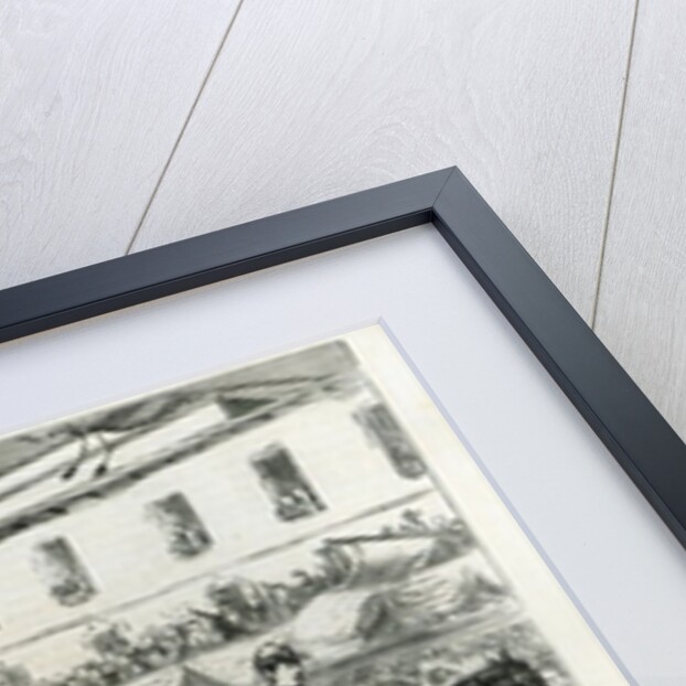 Arrival of the Shah of Persia at St. Petersburg by English School