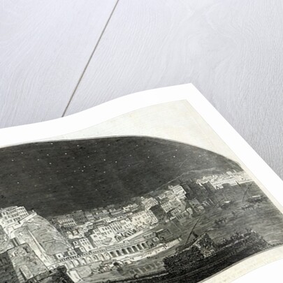 Burford's New Panorama of Naples by Moonlight by English School