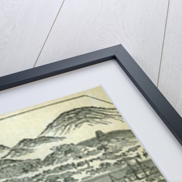 Port of the City of Canton, destroyed by the bombardment by School Chinese