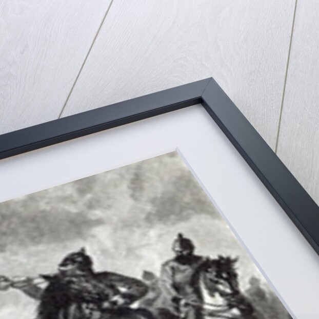 The horses of Gravelotte by English School