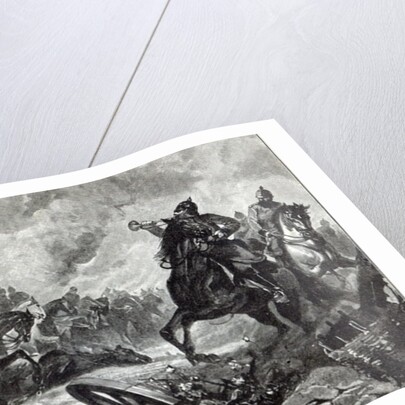 The horses of Gravelotte by English School