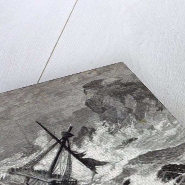 A September Storm, 1588 by English School