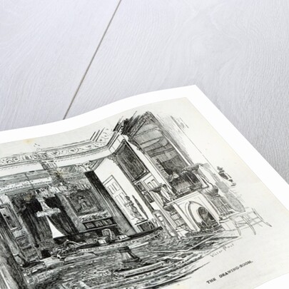 The Drawing Room, Osborne House by English School