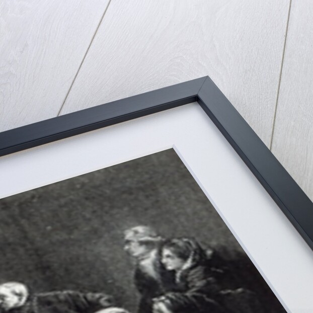 Rouget de L'Isle, Composer of the Marseillaise, singing it for the first time to his friends by Isidore Pils