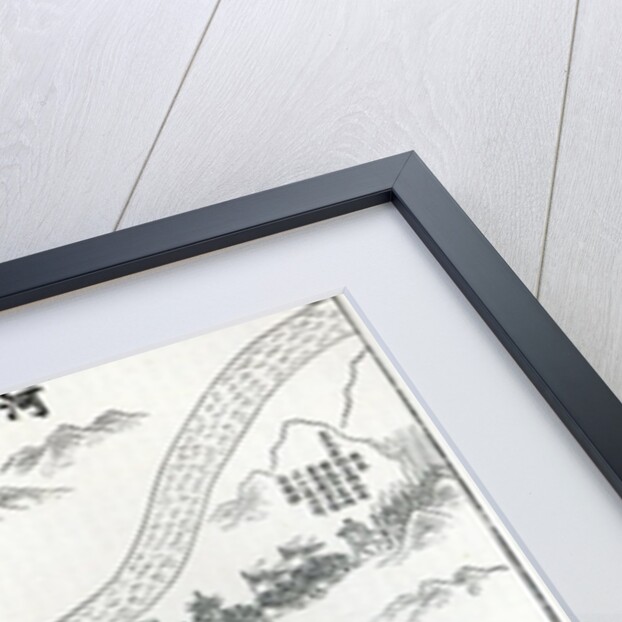 Chinese map of the Great Flood by School Chinese
