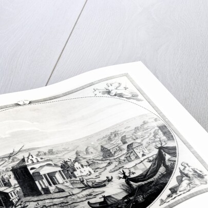 Early Settlement of Venice by Italian School