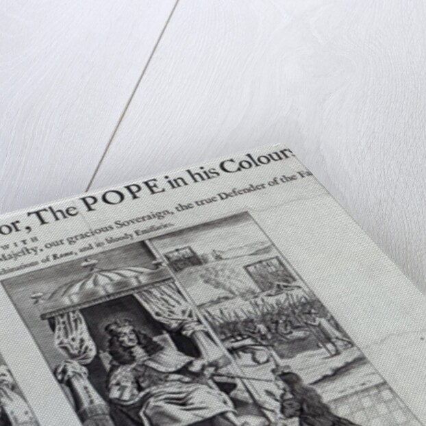 Babel and Bethel: or, the Pope in his Colours, 1679 by English School