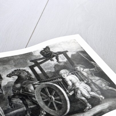 Titus Oates on the third day of his punishment in 1685, when he was stripped, tied to a cart and whipped from Aldgate to Newgate by English School