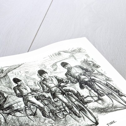 A New way to travel to Brighton, 1864 by English School