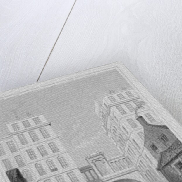 The Regent Bridge, Edinburgh by Thomas Hosmer Shepherd