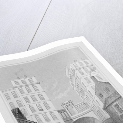 The Regent Bridge, Edinburgh by Thomas Hosmer Shepherd