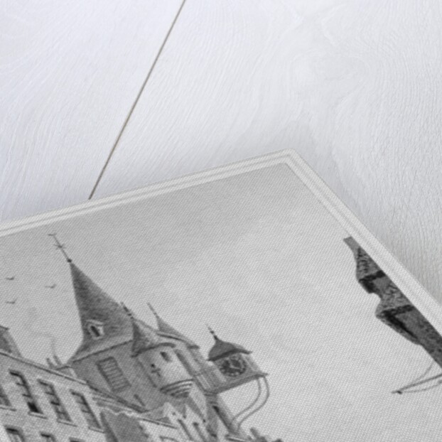 The Canongate Tolbooth, Edinburgh by Thomas Hosmer Shepherd