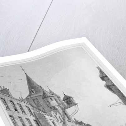 The Canongate Tolbooth, Edinburgh by Thomas Hosmer Shepherd