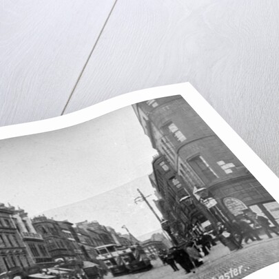 Market Street, Manchester, c.1910 by English Photographer