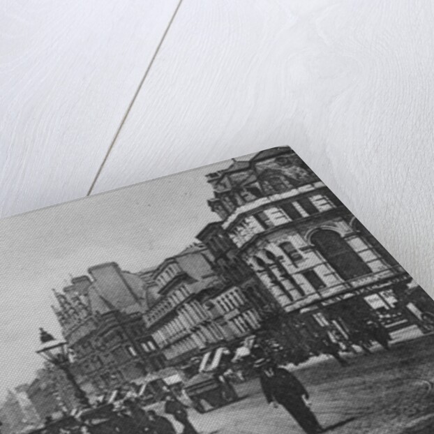 Piccadilly, Manchester, c.1910 by English Photographer